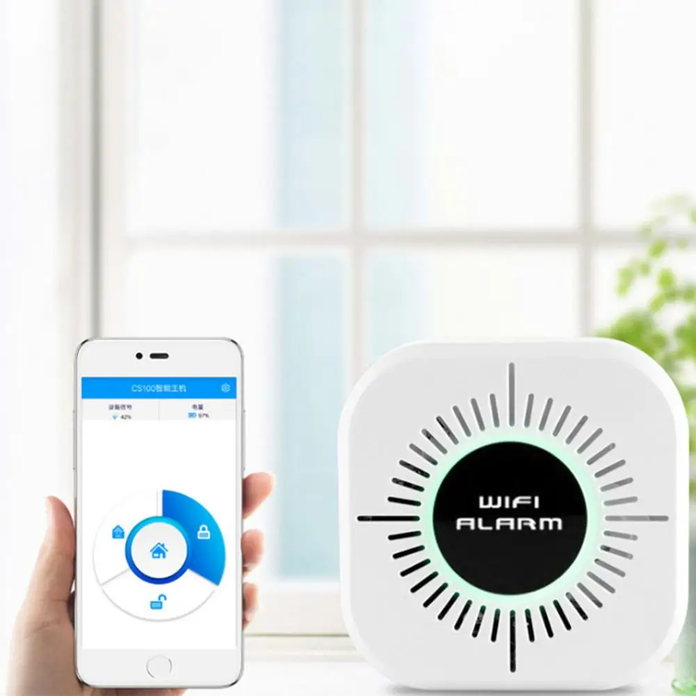Нет Беспроводной Wi-Fi Умный дом офис охранной сигнализации системы комплект |
