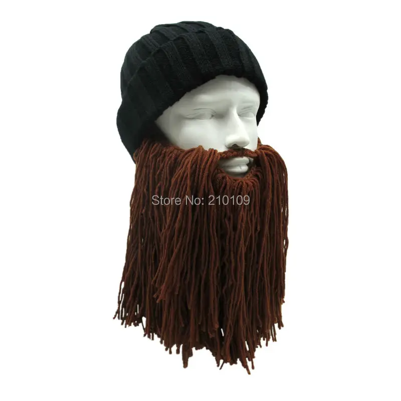 Mr. Kooky Осень Зима теплые крутые вязаные шапки забавные мужские кляп маска для лица Gorras Варвара Вагабонд Борода шапочка белый слон подарки