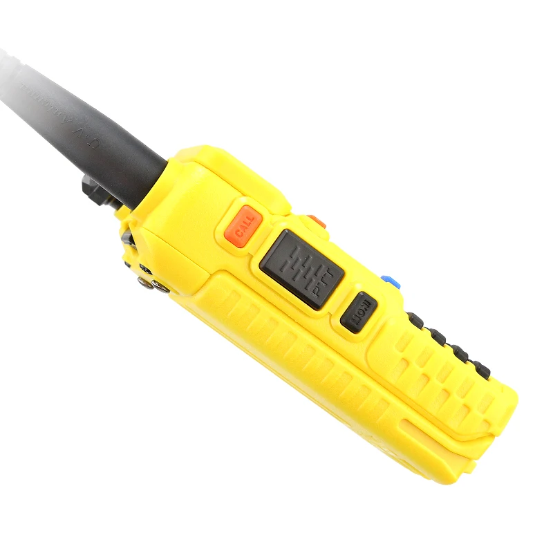 3x Baofeng UV 5R желтый Dual Band рация FM Двухстороннее радио Pofung УФ UV5R UHF/VHF ручной CB