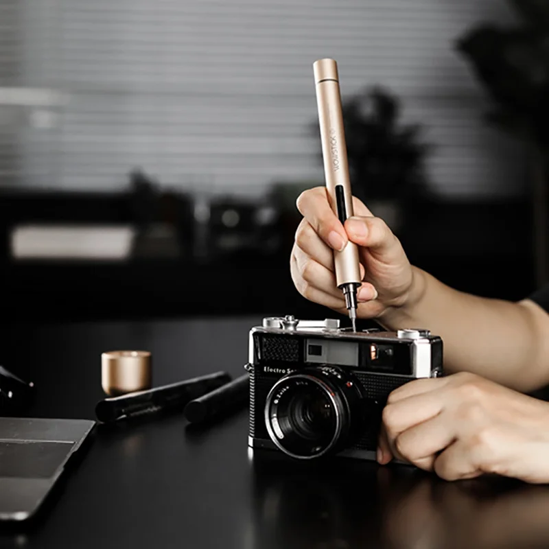 Электрическая отвертка комплект беспроводной с 56 шт. Набор бит Wowstick 1 Pro (1 +)