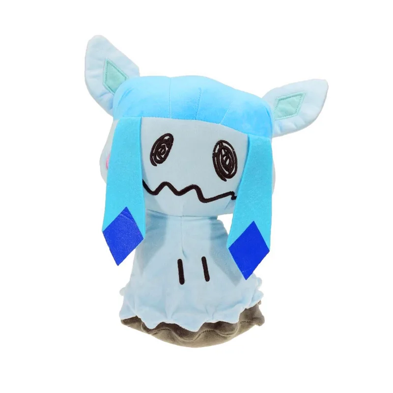 h 30 см карманные животные Mimikyu Q Cos Sylveon Umbreon Flareon Jolteo Eevee Мягкие плюшевые куклы игрушки Мультяшные куклы Детский подарок SA1783 - Цвет: h