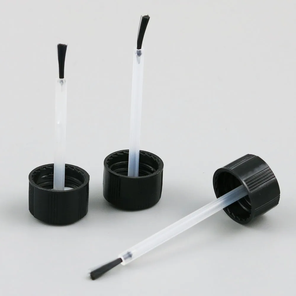 

360 x 5ml 10ml 15ml 20ml 30ml 50ml 100ml Nail Polish Blue Glass Bottle With Brush for Beauty Cosmetic Containers Simple Bottle