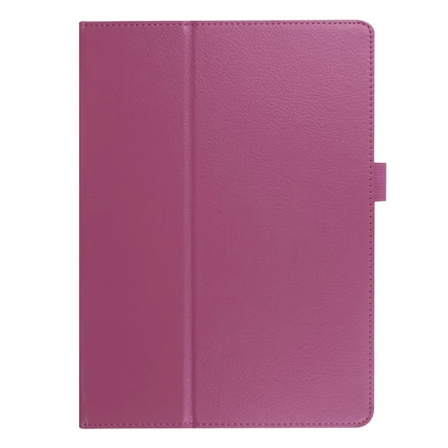 Фиолетовый Чехол для Funda huawei Media Pad Mediapad T3 8 KOB-L09 KOB-W09 8,0 чехол для планшета s подставка складной чехол-книжка Litchi из искусственной кожи Smart Cover - Цвет: Фиолетовый