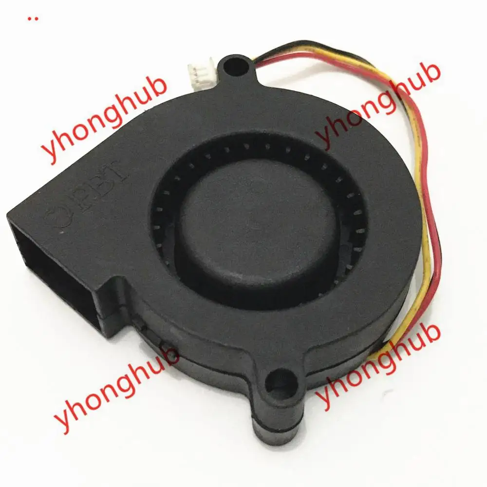COFAN FB5015L12B DC 12V 0.08A 50x50x15 мм 3 сервера провода центробежный воздухонагнетатель