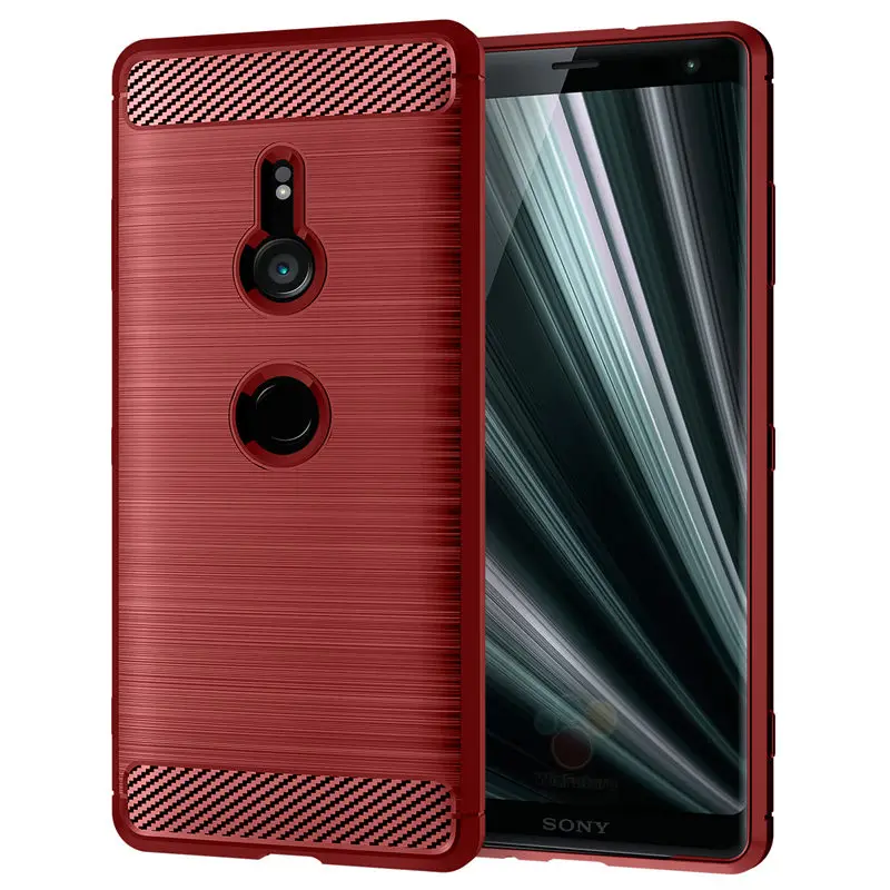 Чехол для Sony Xperia XZ3 чехол силиконовый мягкий телефона H8416 PF42 H9436 6 0 | Мобильные