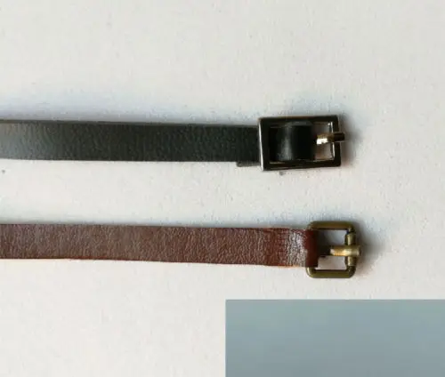 

1:6 Scale Leather Belt Model Black/Brown Belt F 12'' Female/Male Action Figure