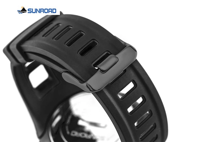 Мужские Смарт часы SUNROAD спортивные с Bluetooth цифровой компас секундомер в стиле