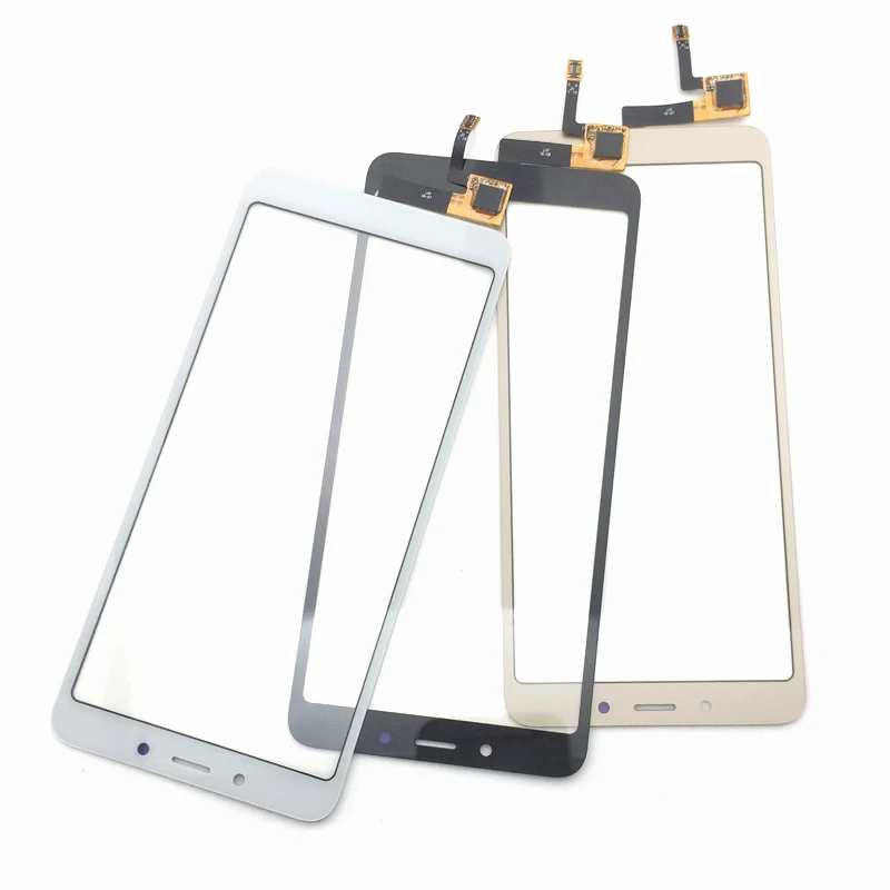 

10PCS/LOT Mobile Touch Screen Front Glass For Xiaomi Redmi 6A Touch Screen 5.45'' Digitizer Sensor Panel Replacement