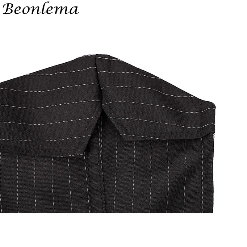 Женский корсет на молнии BENOLEMA черная юбка в полоску Размер 6XL бюстье|Бюстье и