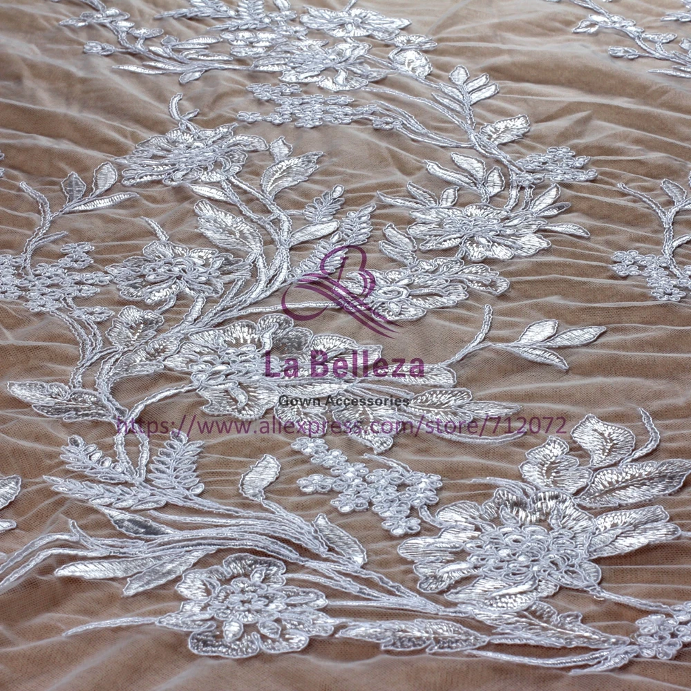 Кружевная ткань для невесты La Beauty Ширина 51 дюйма длина 1 ярд|lace fabric|lace lace fabriccord fabric