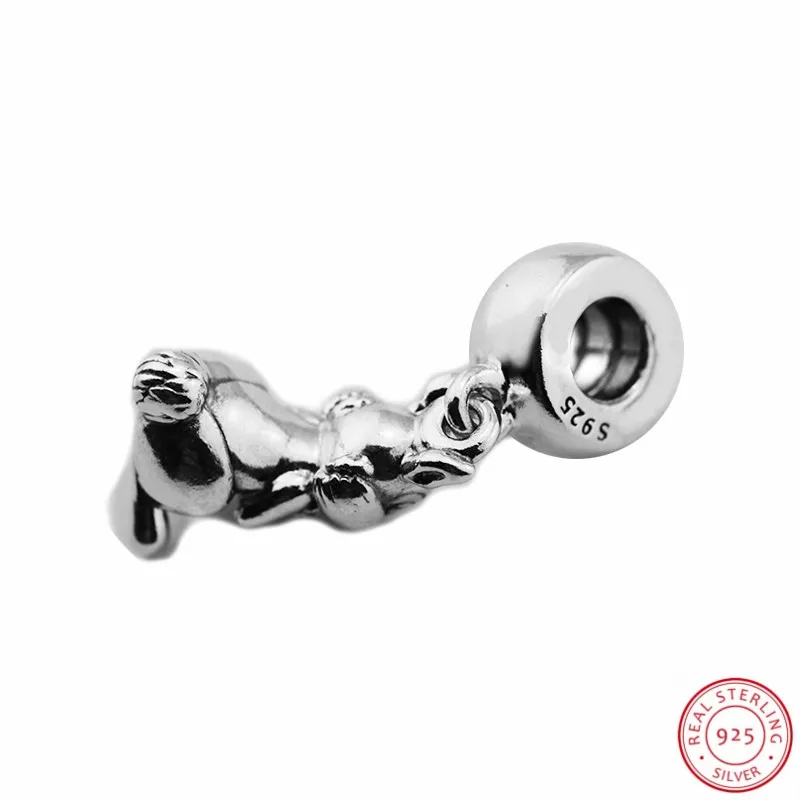 Безупречное качество Thumper Подвеска Шарм показать свой игривый сторона DIY Fit PANDORA талисманы Серебро 925 оригинальные украшения делая FL648