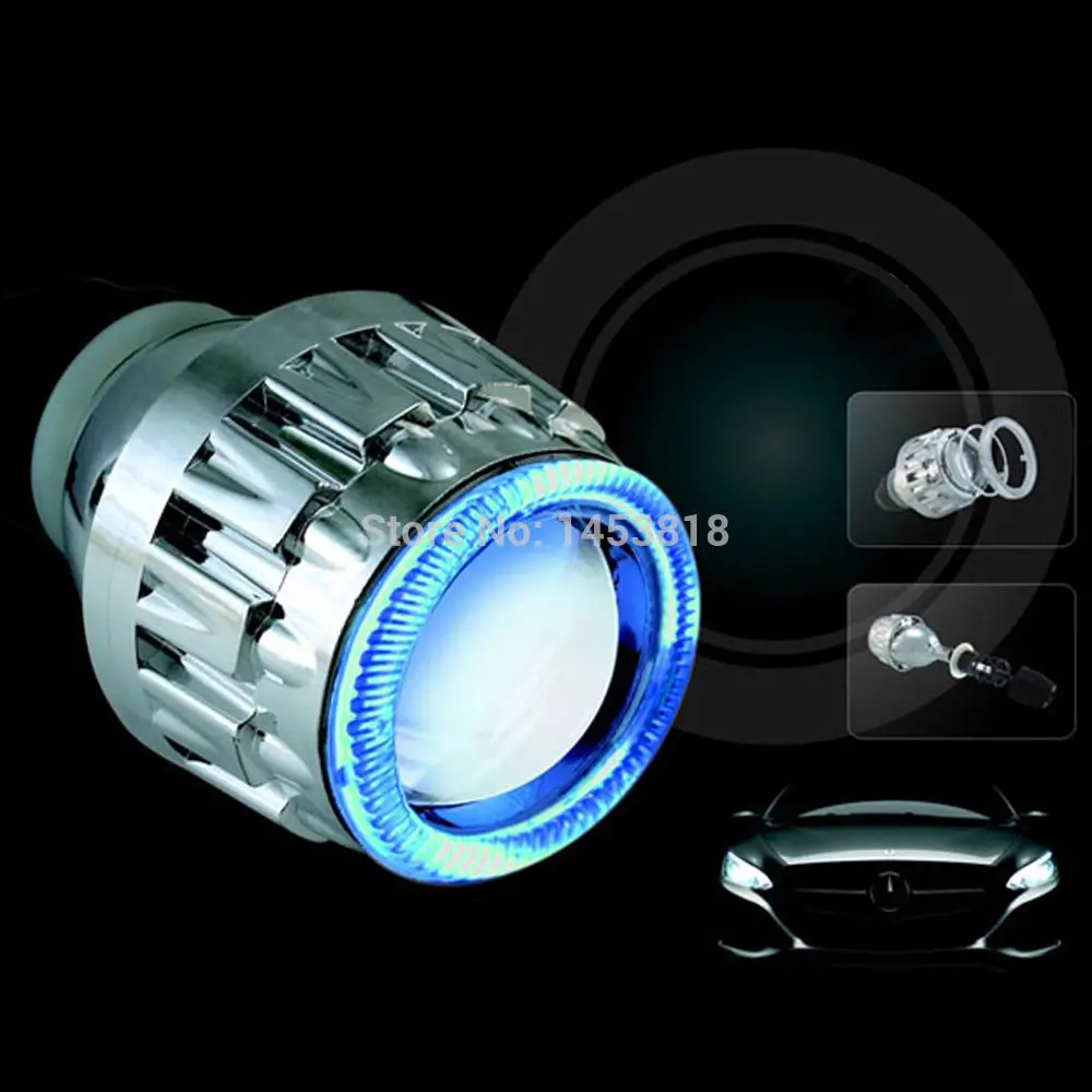 Комплект фар для проектора G8 Bi HID 2 8 дюйма объектив H1 H7 H4 H11 9004 9007 9005 9006 с белыми и