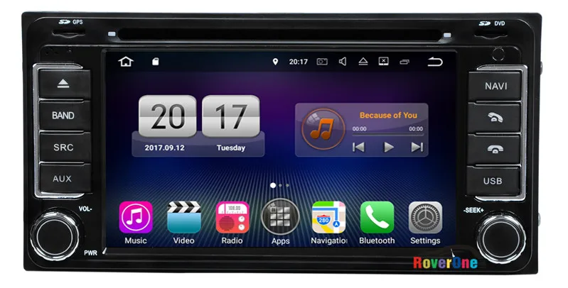 Roverone для Toyota Vitz estima Perodua Nautica vits авторадио автомобилей GPS ГЛОНАСС Media Center
