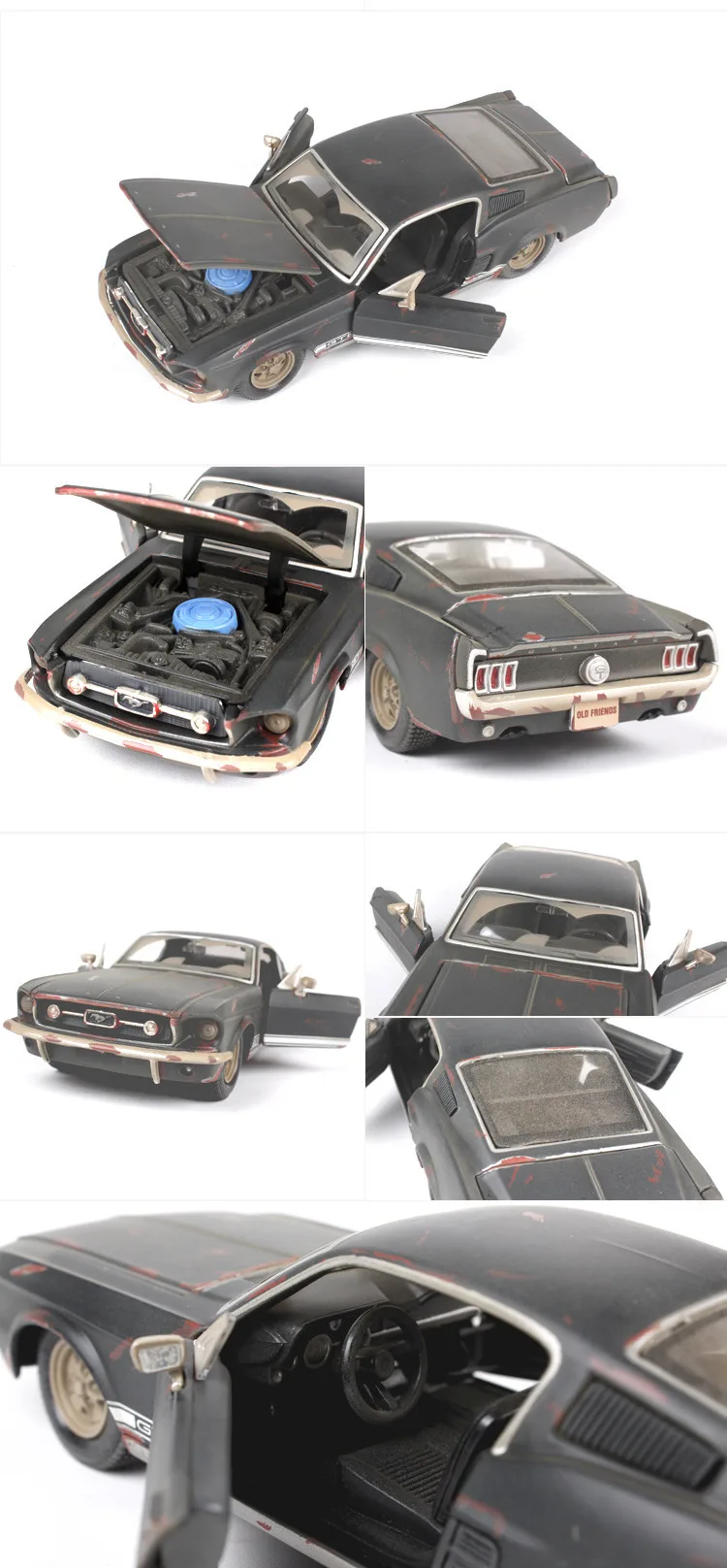 Maisto 1:24 Old Jeep Wrangler simulation alloy car model crafts decoration collection toy tools gift