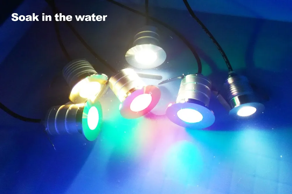 DC12V 3 Вт наружный RGB утопленный напольный светильник водонепроницаемый IP67