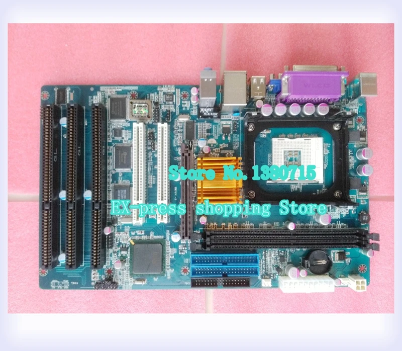 845gv ремень материнской платы 3 Isa слот 845 Слоты Ide новый в коробке Microatx 18 см * 29