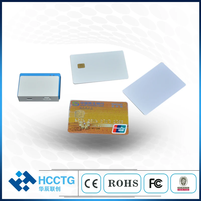 

RFID Smart Card Reader Writer Bluetooth Smart MSR NFC/IC/Magnetic Card For Android IOS Mobile Cards NFC MPR110