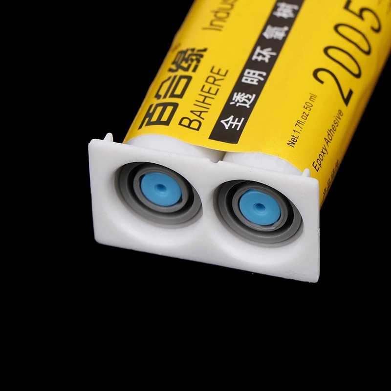 1pc Epoxy Resin AB Glue 5 Seconds Glass Fiber Ceramic Hard Plastic Resin Adhesive 50ml High Strength