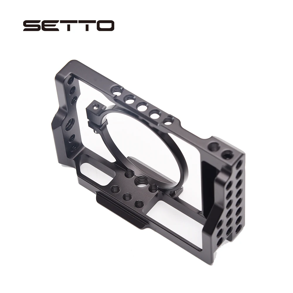 SETTO DSLR клетка для камеры Sony RX100 VI шесть камер металлическая ручка с резьбовыми