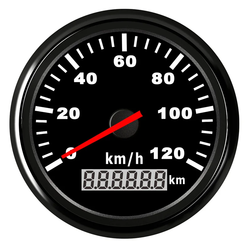 BN 120KMH Водонепроницаемый универсальный gps Спидометр 120 км/ч, 200 км/ч лодочный Автомобильный спидометр с подсветкой - Цвет: BN 120KMH