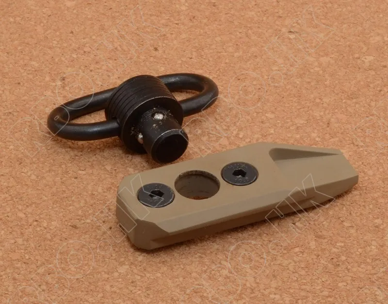 Стальное производство шарнирных адаптеров крепление Tan M2270 Keymod Rail который для QD Gun