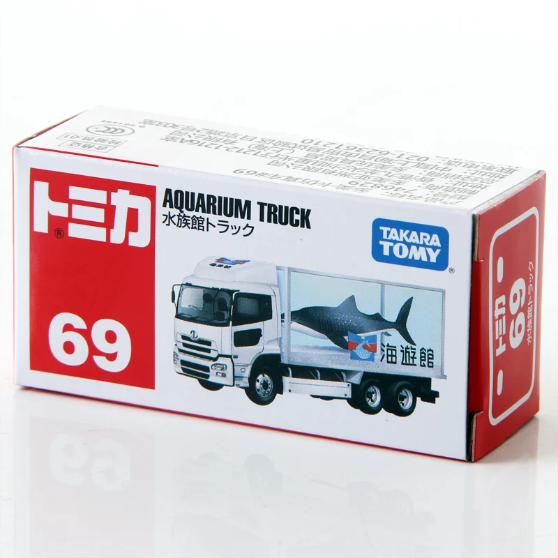 Takara Tomy Tomica 1/55 грузовик для аквариума металлическая модель игрушечный автомобиль