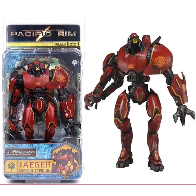 Новинка 2018 года NECA 11 стилей Тихоокеанский обод фигурки из фильма Jaeger Mech багровый