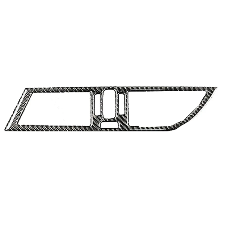 

3D Carbon Fiber Center Air Vent A/C Frame Trim Cover Sticker for BMW 2009-2015 Z4 E89 (for three Adjust Knob ) -LHD