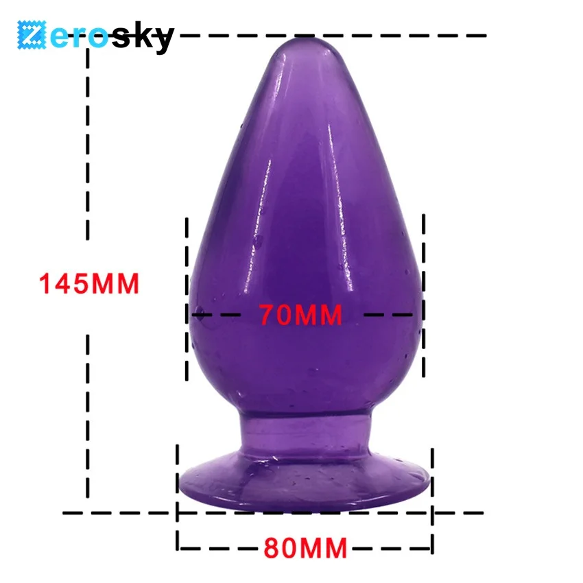 Супер большая Анальная пробка стандартная Взрослые Эротические игрушки унисекс