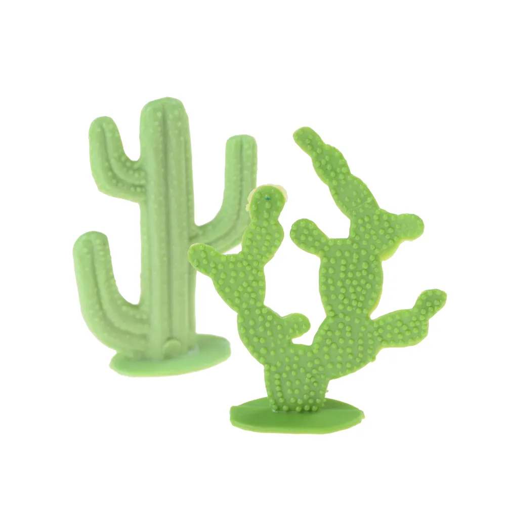 2 шт. модель кактуса растения железнодорожный парк|decorative decorative|decorate dollhousedecor cactus |