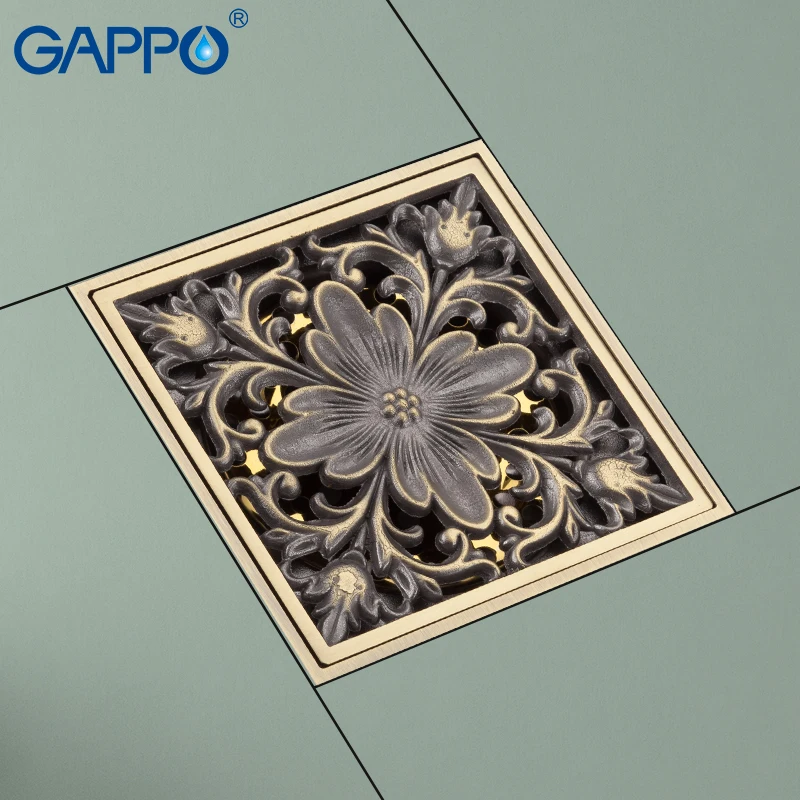 

GAPPO Drains Anti-odor Bathroom shower Floor cover Drains drainers stopper Bathroom Drainer Strainers