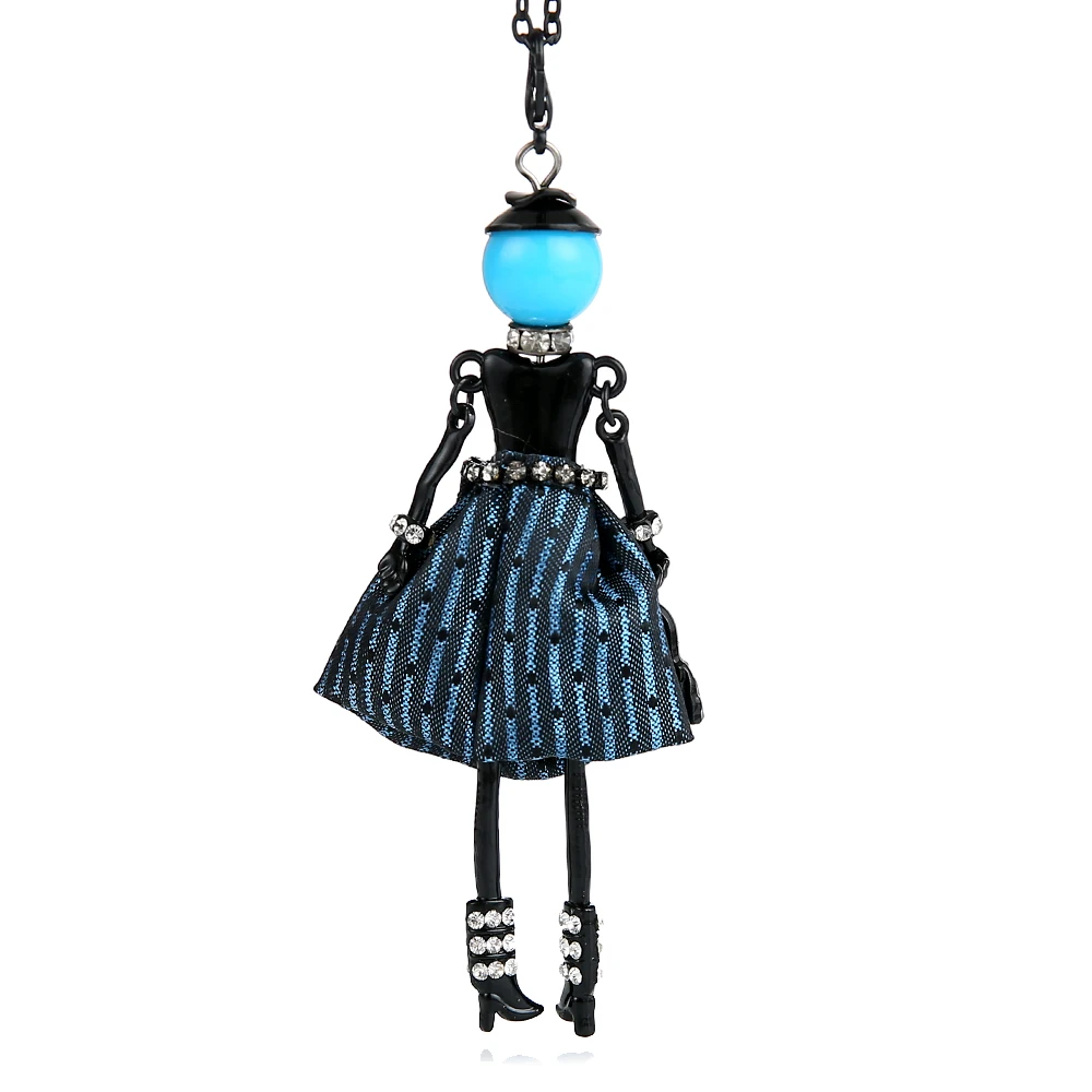 Фирменная юбка милое ожерелье ручной работы для кукол и малышей женщин кулон