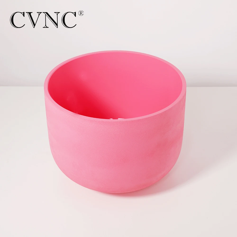 CVNC Новый 8 &quotNote F сердце чакра матовый кварцевый кристалл поющая чаша бесплатная