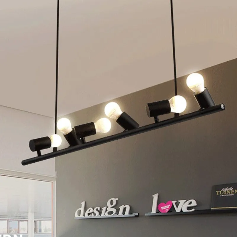 

Nordic Modern Wrought Iron Pendant Lamp Black/White Six/Ten Birds Suspension Luminaire LED E27 for decor Hanging Light Fixtures