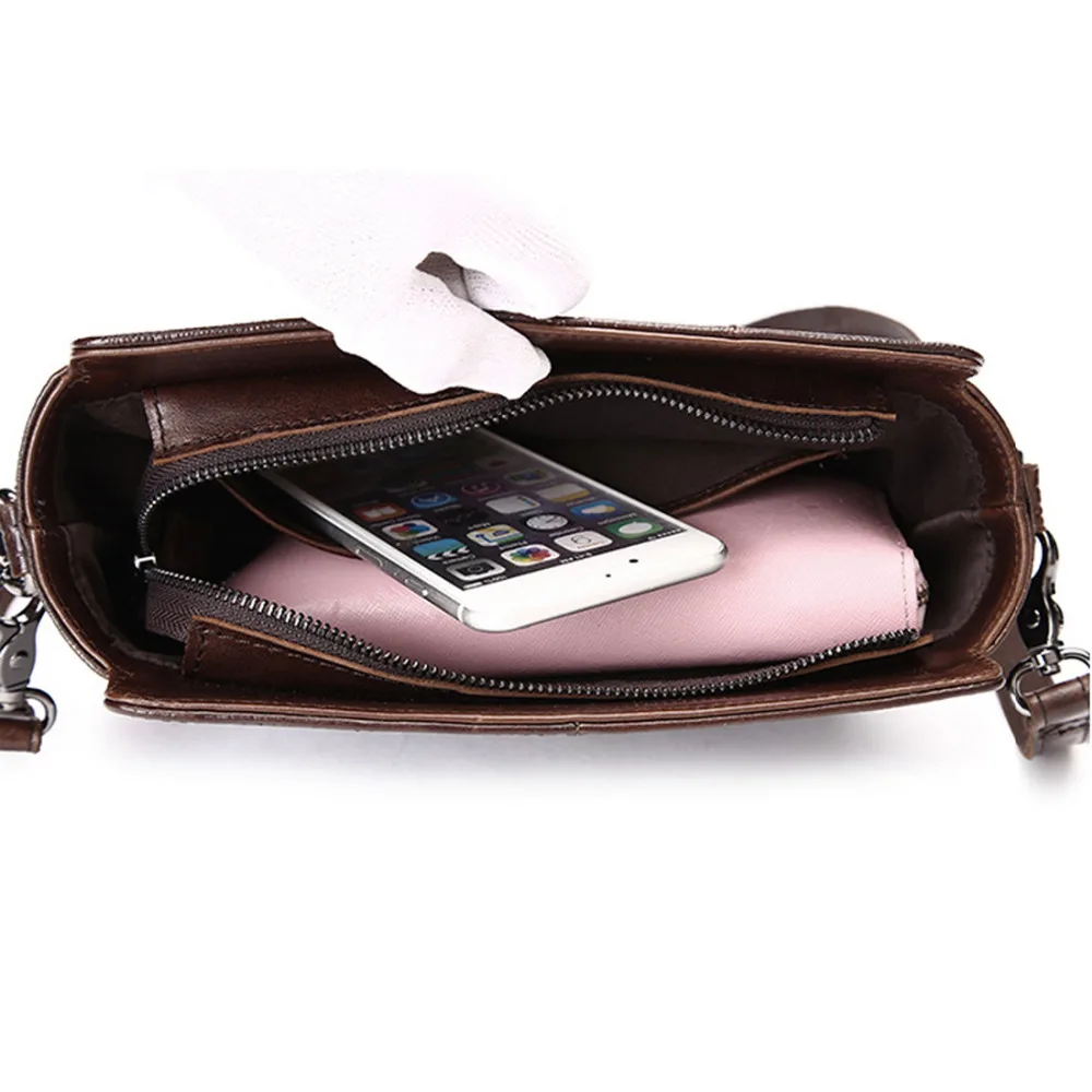 Женские сумки через плечо из натуральной кожи мессенджеры модная женская сумка