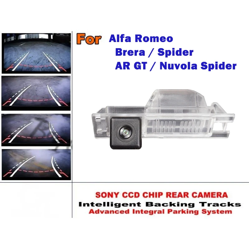 Для Alfa Romeo Brera / Spider AR GT Nuvola Smart Track Chip Camera HD CCD интеллектуальная динамическая камера