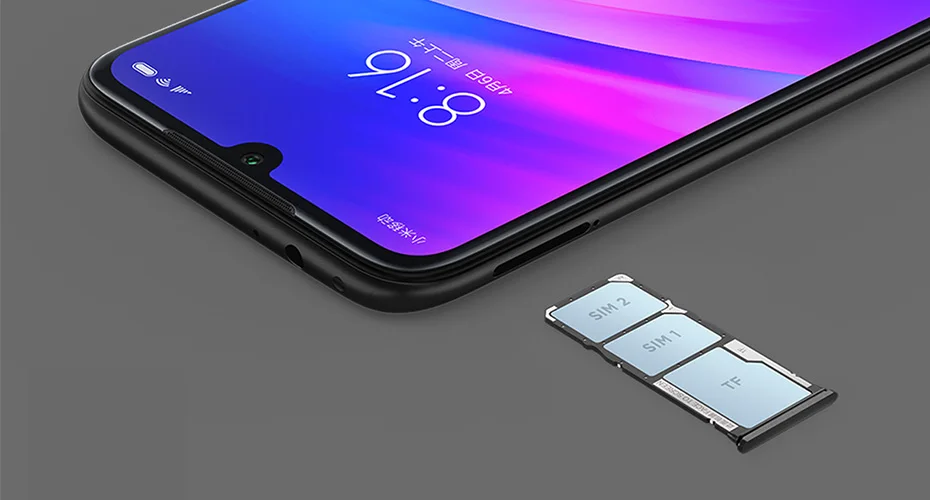 Смартфон Xiaomi Redmi 7 с глобальной ПЗУ, 4 ГБ, 64 ГБ, Восьмиядерный процессор Snapdragon 632, камера 12 МП, аккумулятор 4000 мАч, полноэкранный экран 6,26 дюйма