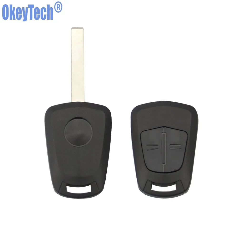 OkeyTech новый 2 кнопки Автомобильный Дистанционный брелок 433 МГц ID46 PCF7941 чип для Vauxhall