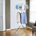 Оптовая цена складной двухслойный Многофункциональный зажим с вешалкой