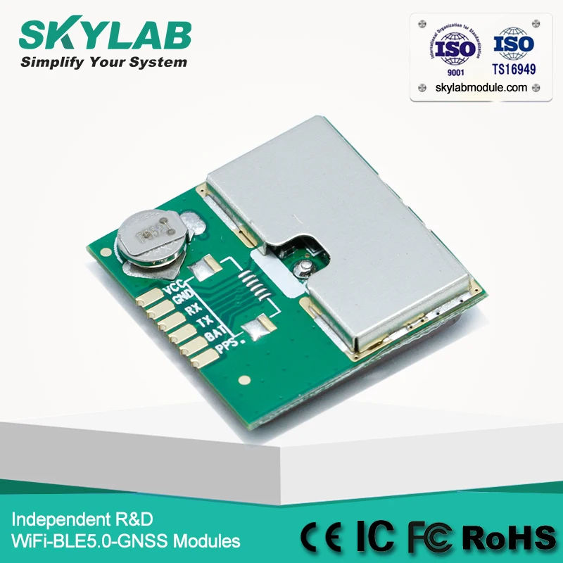 Skylab GPS встроенной антенной модуль SKM52 небольшой gps чипы отслеживания для