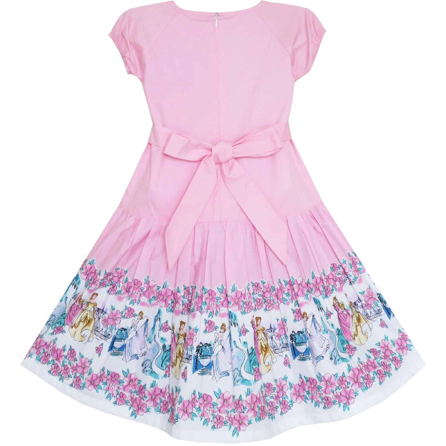 Girls Dress Fox Squirrel Bird Mushroom Striped Cotton 2020 Summer Princess Wedding Party Dresses Girl Clothes Pageant Sundress | Детская