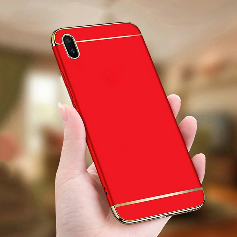 Матовый чехол 3 в 1 для Samsung A10 A20 A30 A40 A50 A70 A30S A50S жесткий накладка из ПК Galaxy Защитные