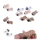 Игрушки, фигурки героев, ПВХ Модель, игрушка, пейзаж, французский бульдог, сонная корги, декоративная собачка животные, куклы, детские подарки