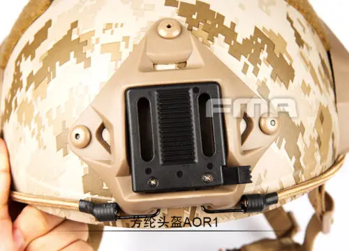 Баллистический шлем FMA LVL IIIA из арамидного волокна морского типа OPS AOR1 L/XL|kevlar