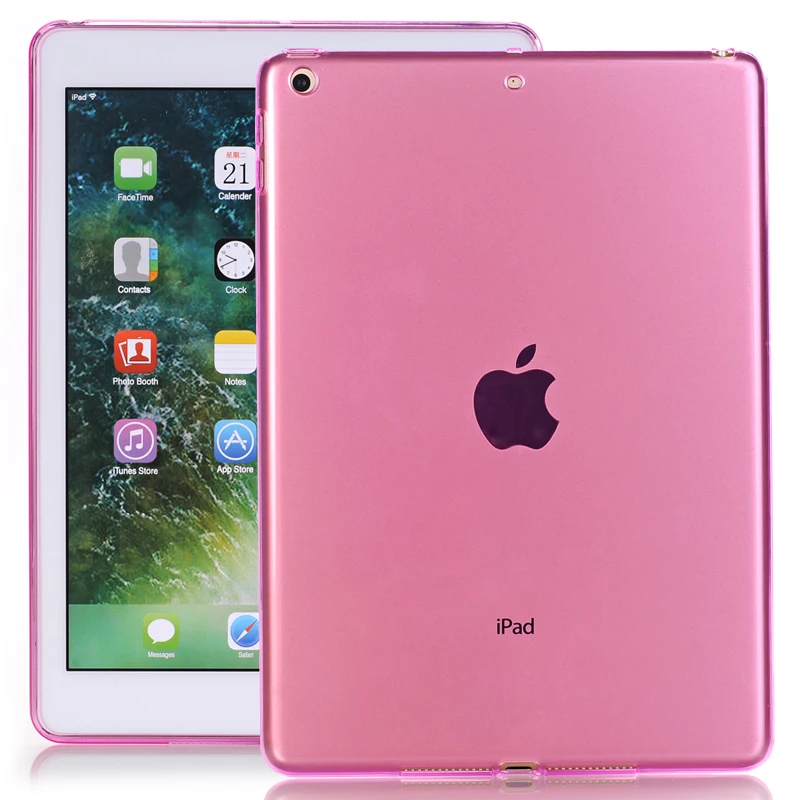 Тонкая прозрачная мягкая задняя крышка из ТПУ чехол для Apple iPad mini4 5 ультратонкий