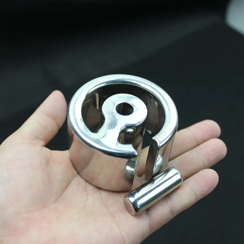 Топ бондаж из нержавеющей стали на пенис кольцо для держать сильный член и Hard