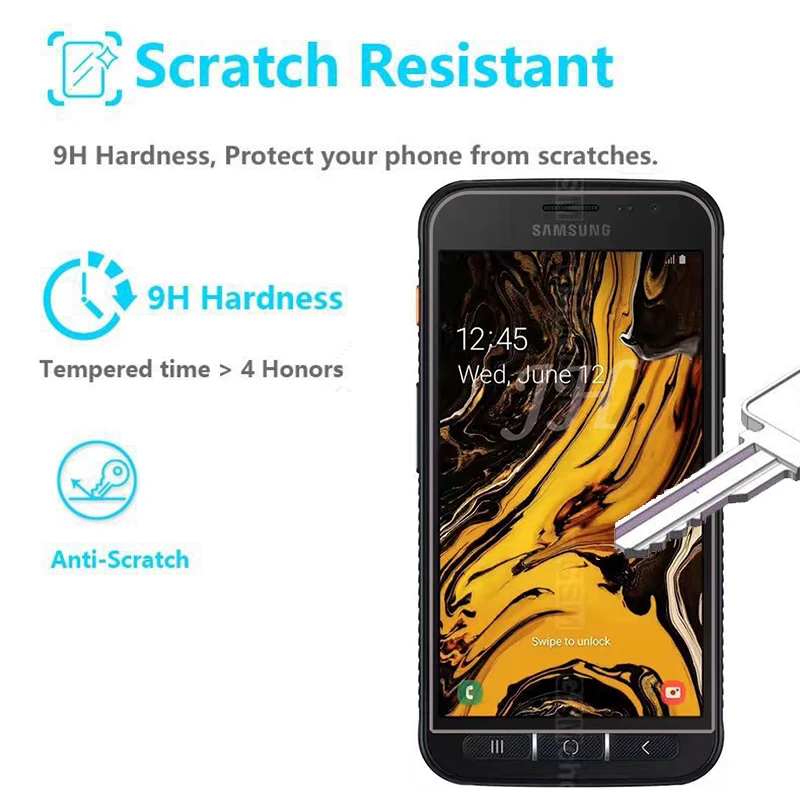 Закаленное стекло для Samsung Galaxy Xcover 4S 9H 2.5D взрывозащищенное Защитное экрана