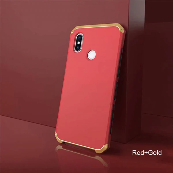 Red Gold Роскошный металлический чехол для телефона для Xiaomi Mi 9, чехол, противоударный, полная защита 360, Жесткий Чехол из поликарбоната, чехол для Xiaomi Mi 9 pro Fundas, чехол s - Цвет: Red Gold
