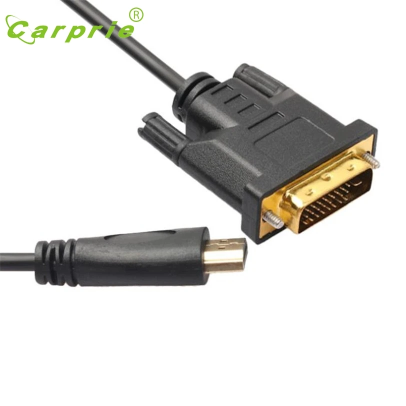 CARPRIE 1 м HDMI к DVI Мужской кабель взаимная D мужчин конвертер для HDTV HD Mar13 MotherLander|dvi