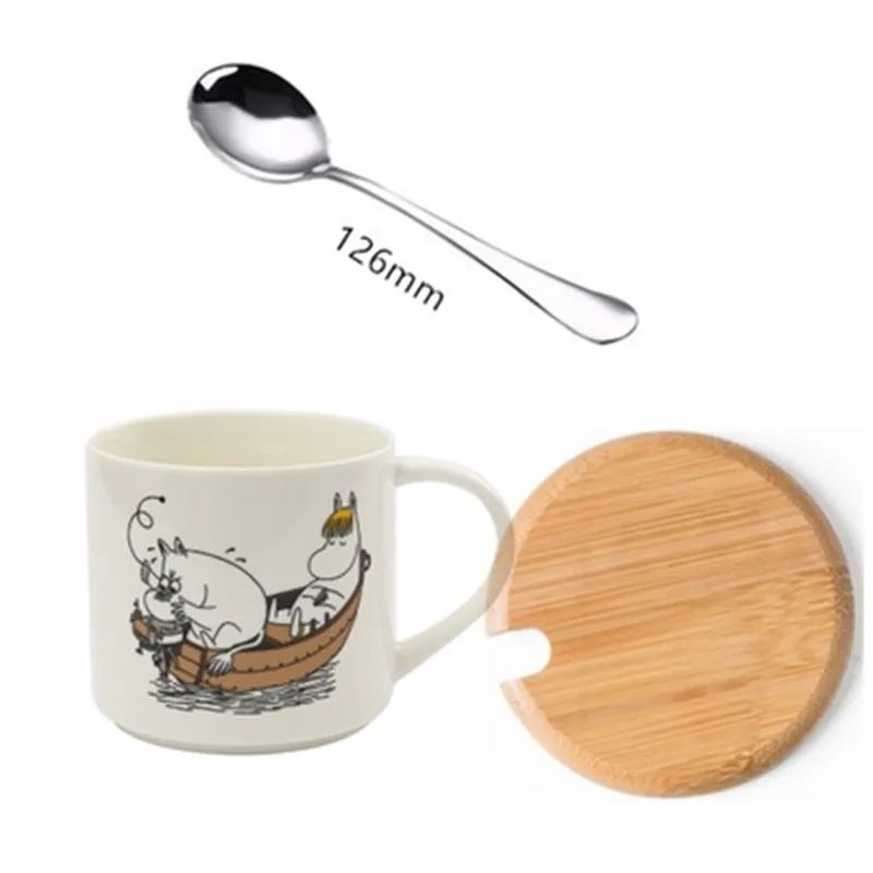 Moomin чашки и кружки Милая керамическая кружка Kubek Termiczny семья Nnamel Mokken подарок для
